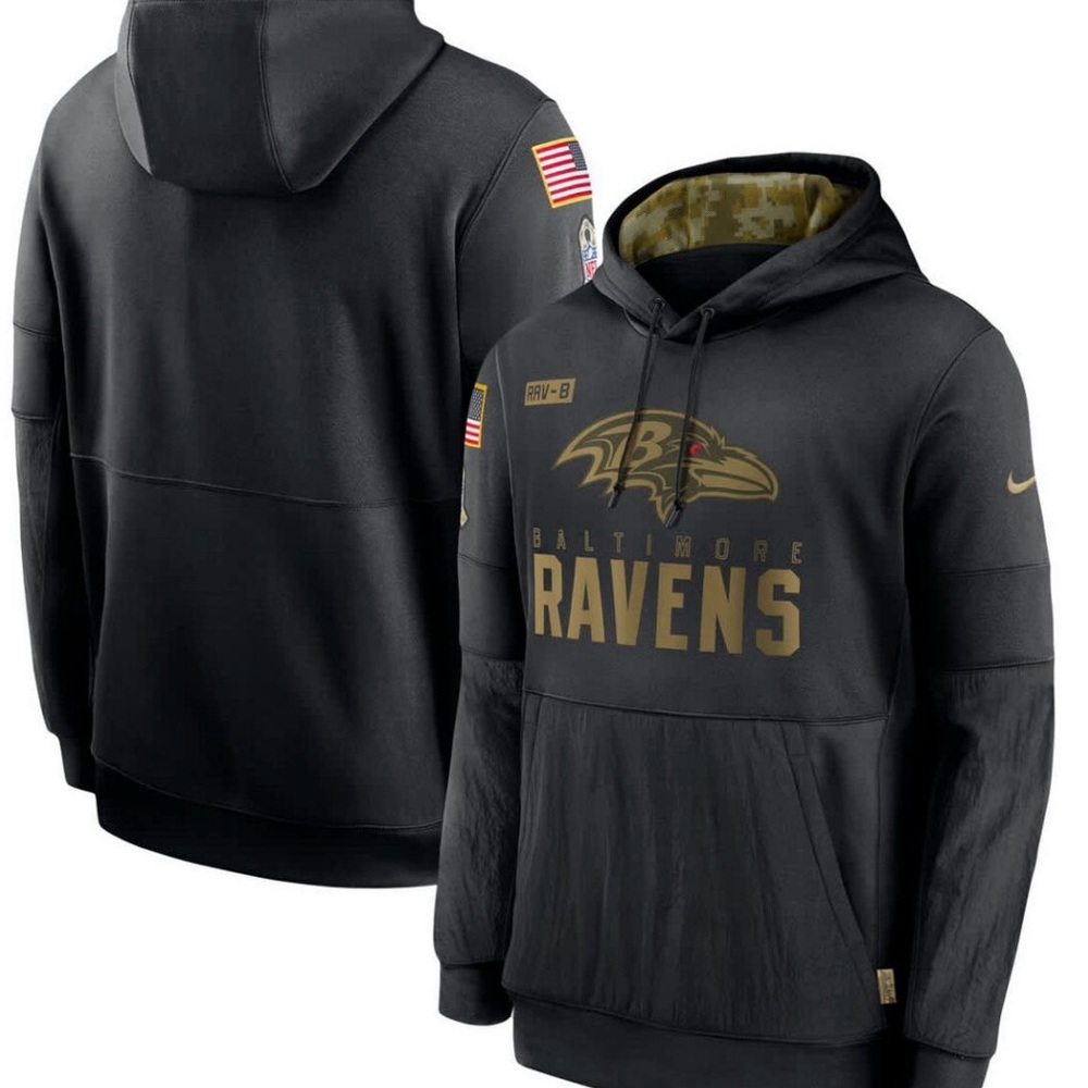 Baltimore Ravens Salute to Service Hoodie
